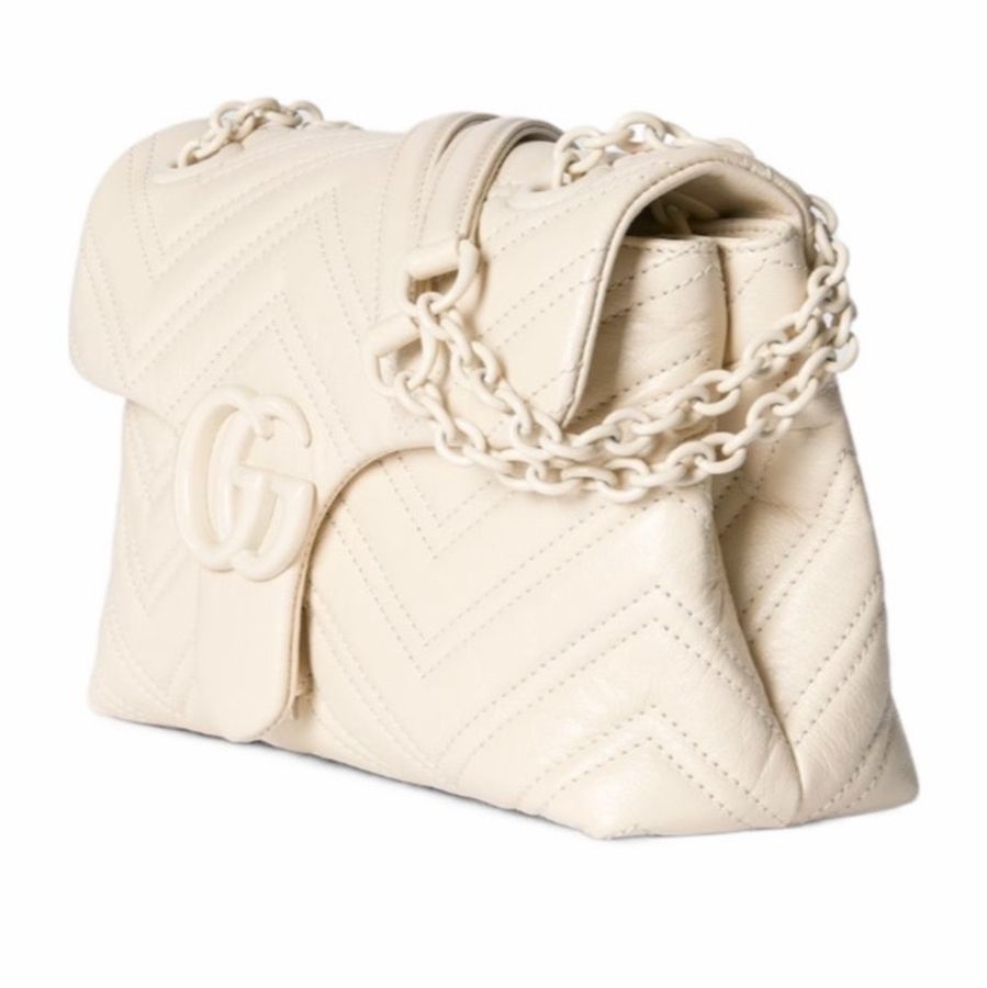 Gucci 女士 GG Marmont 小號單肩包均碼碼小號、23cm*9cm*17cm-4