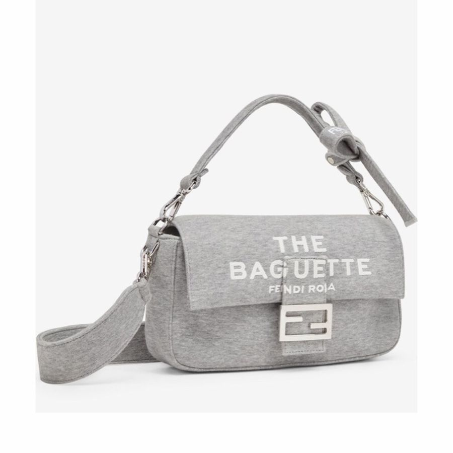 Fendi 男士 Baguette 徽標斜挎包均碼碼常規、27cm*6.5cm*15cm-7
