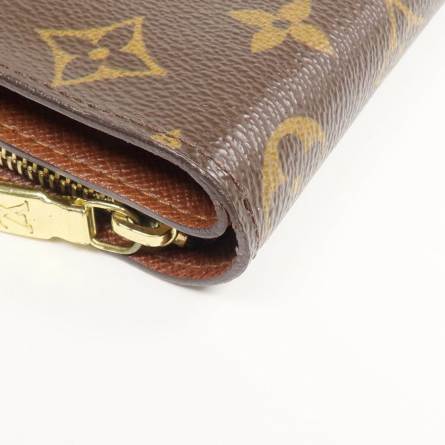 LOUIS VUITTON Monogram Wallet金扣錢包-9