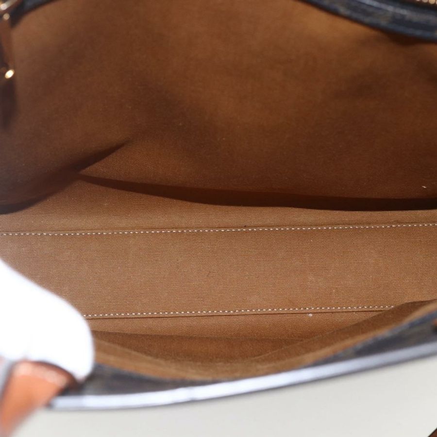 【日本直送】CELINE Triomphe Vertical Cabas 手提包 PVC 2way 棕色 Auth ka1656SAM-9