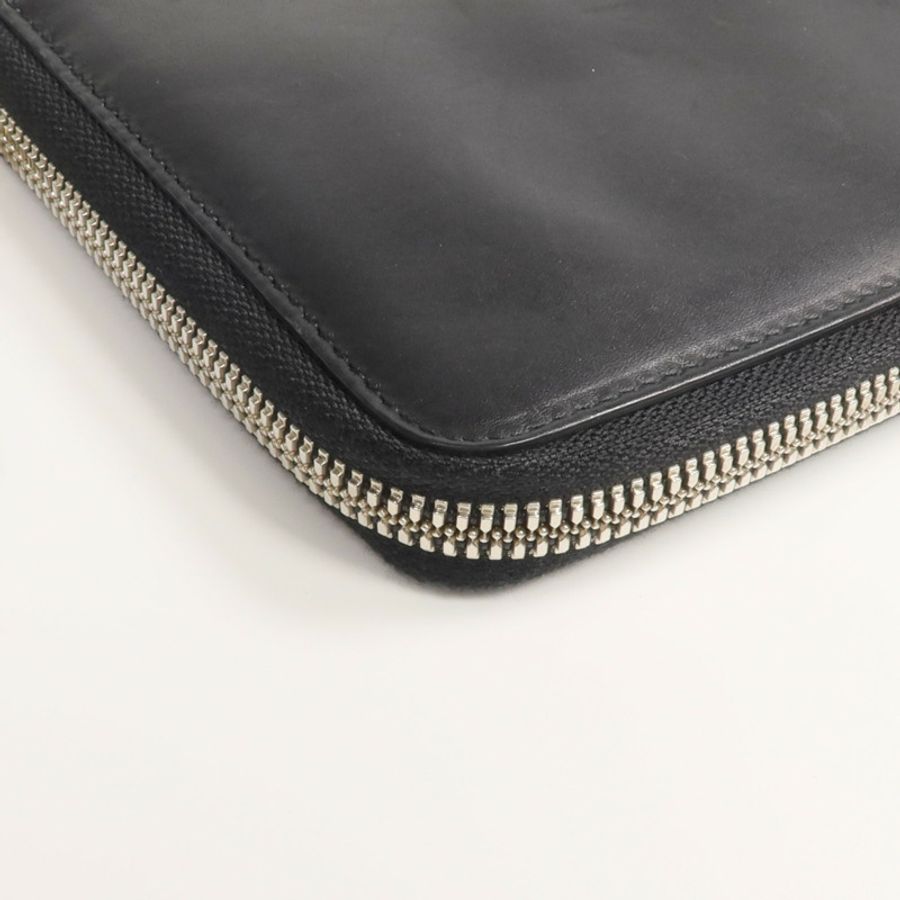BALENCIAGA 牛皮皮革Round Zip Wallet長錢包-14