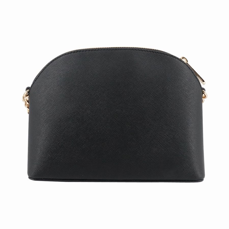 Michael Kors 女士 黑色中號徽標單肩包均碼碼長:24cm,寬:7cm,高:17cm-2
