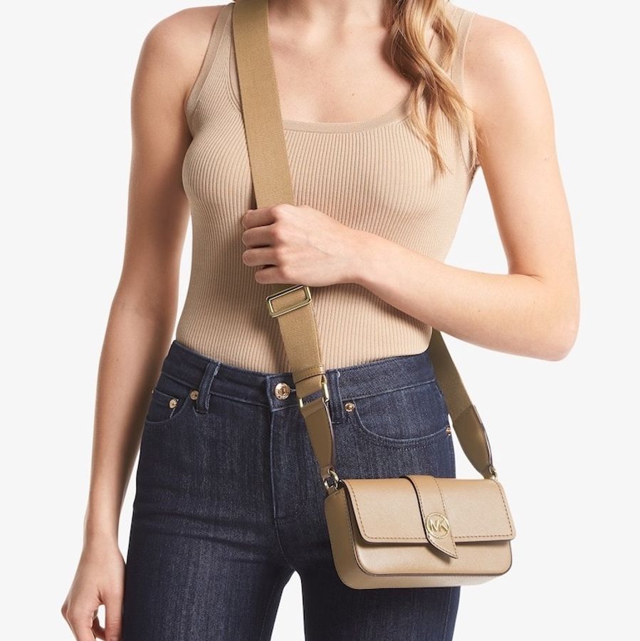 Michael Michael Kors 女士 徽標斜挎包均碼碼19cm*10.8cm*4.4cm-1