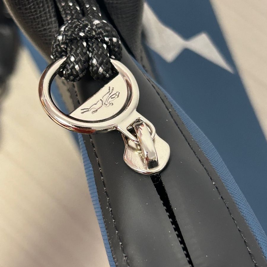 Longchamp Le Pliage Energy S號托特包 手提包 肩背側背兩用 尼龍帆布 海軍藍/黑色-11