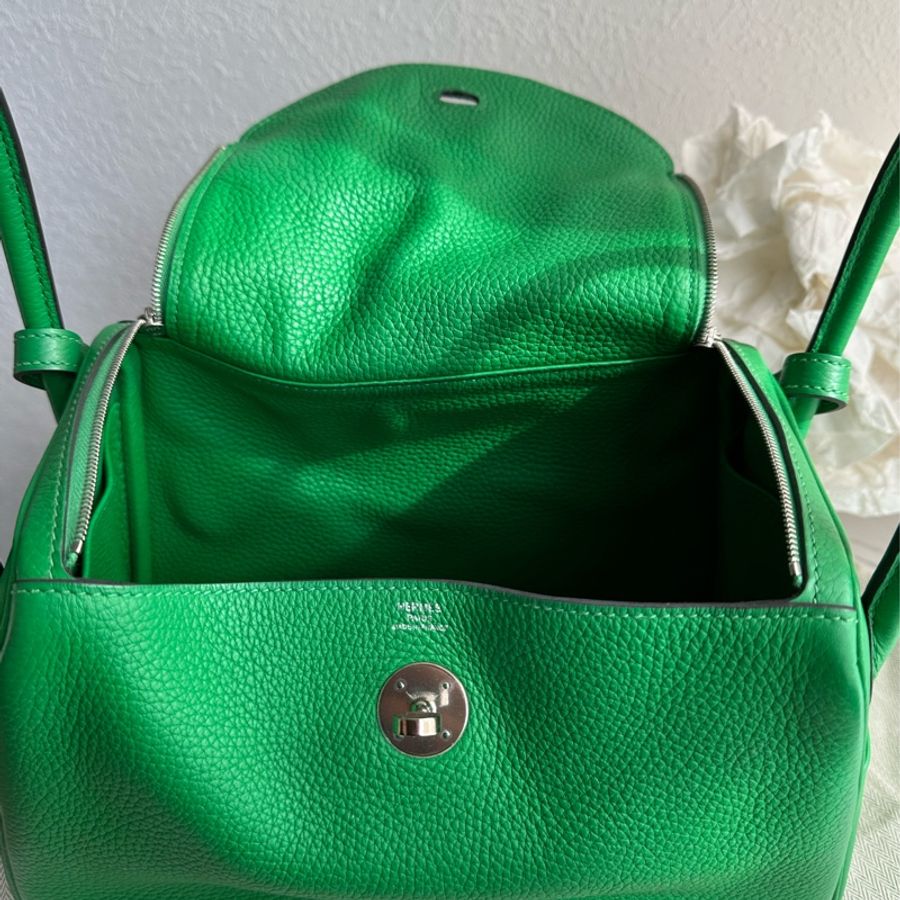 Hermes lindy26 竹子綠招財好顏色-10