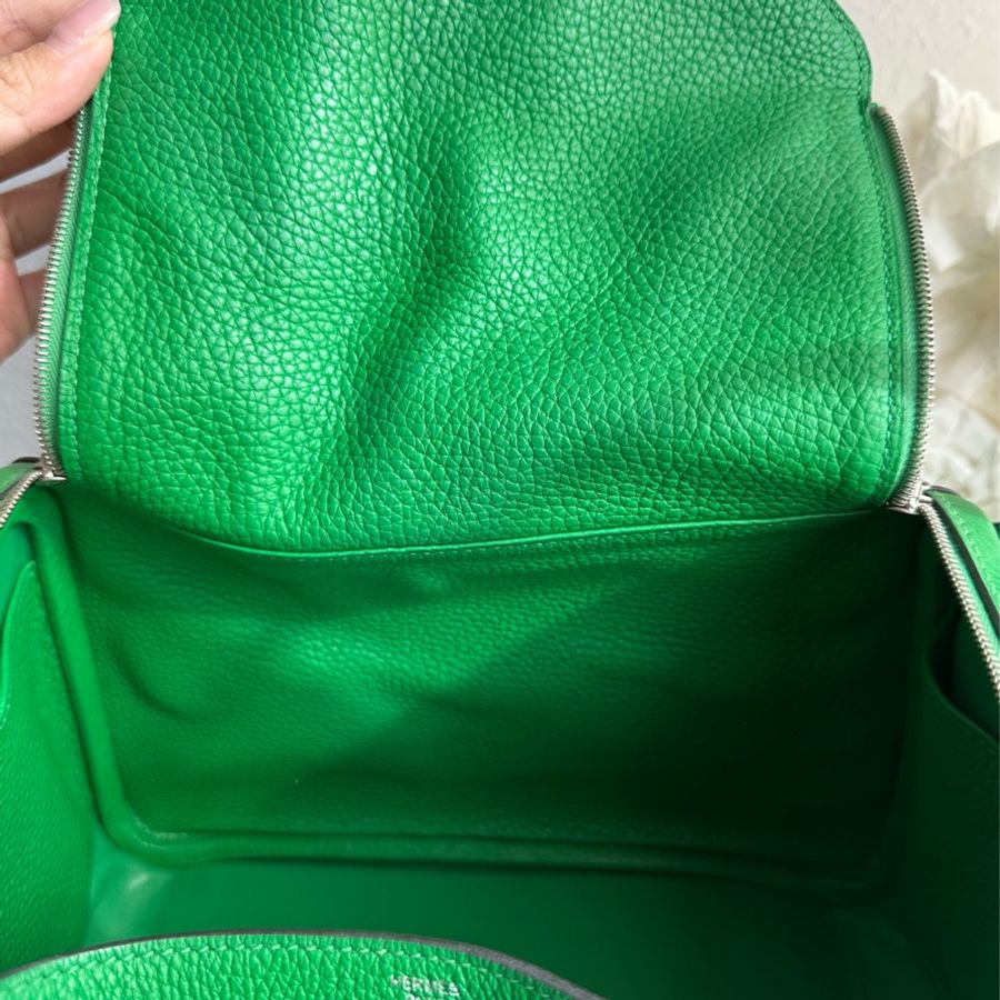 Hermes lindy26 竹子綠招財好顏色-13