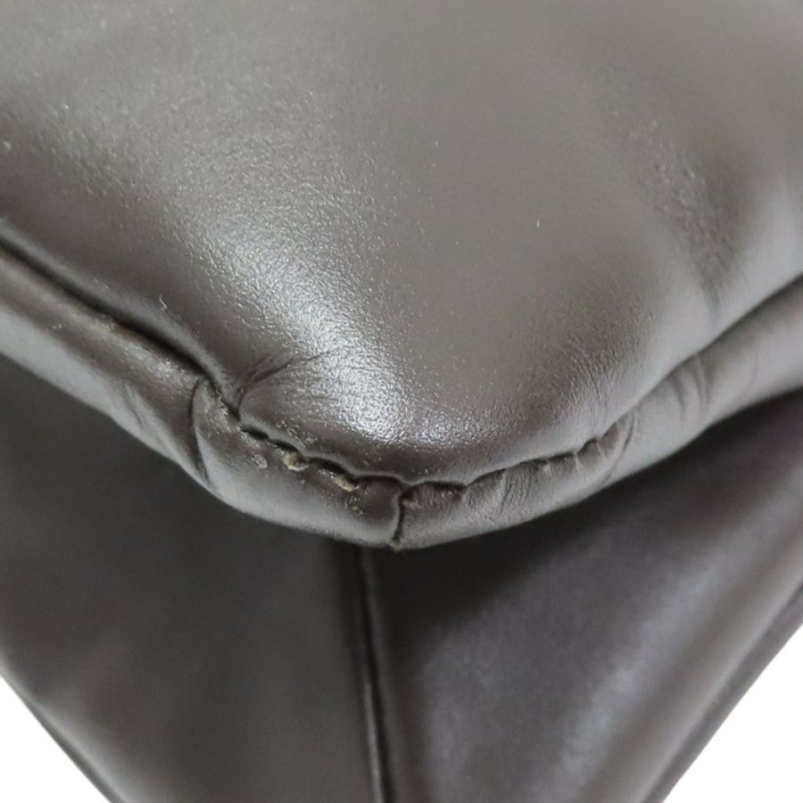 棕色 牛皮 Liberta 小號 肩背包【BOTTEGA VENETA 寶緹嘉】 806030-16
