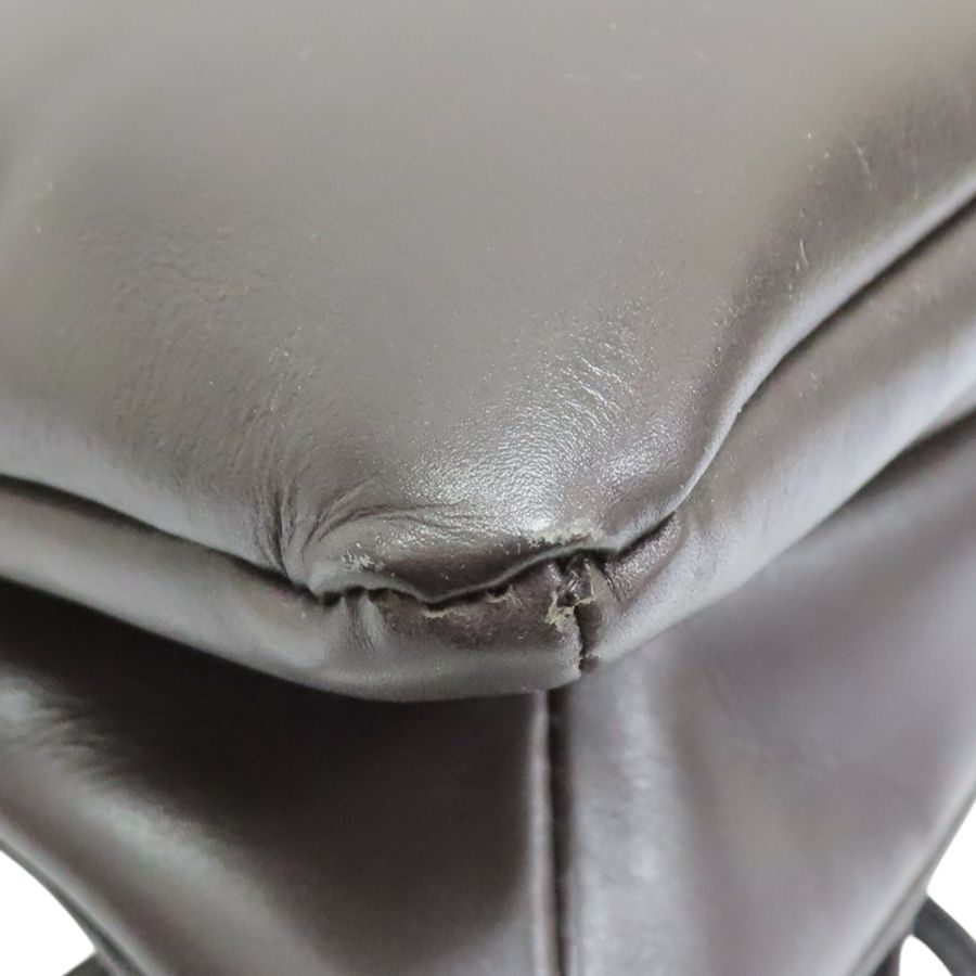 棕色 牛皮 Liberta 小號 肩背包【BOTTEGA VENETA 寶緹嘉】 806030-17