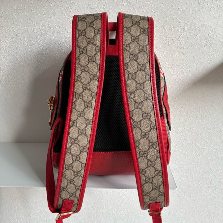 Gucci限定款蘋果後背包 小書包 特殊款-8