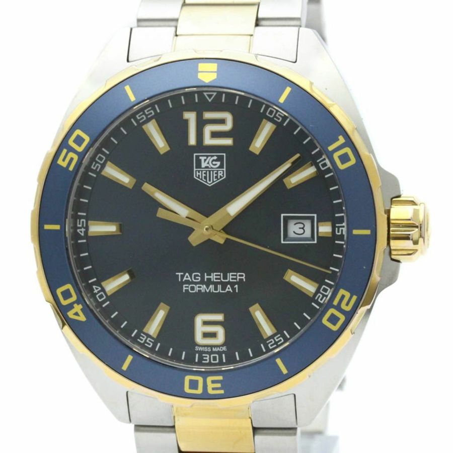 TAG HEUER 豪雅一級方程式不鏽鋼石英男錶 WAZ1120 拋光-0