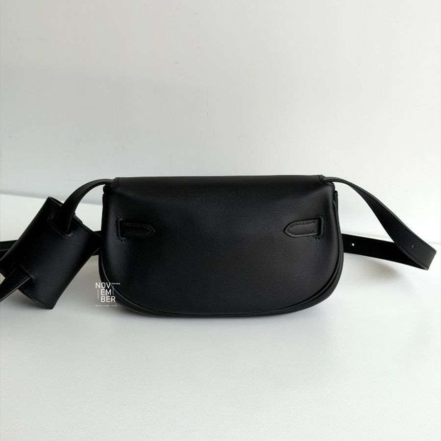 99新🆕 全配有購證🙌🏻 Hermès 愛馬仕 Kelly Moove 黑色金釦-7
