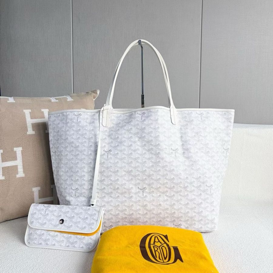 Goyard 白色子母購物袋大號 39*33*19 99新配件子袋塵袋-1