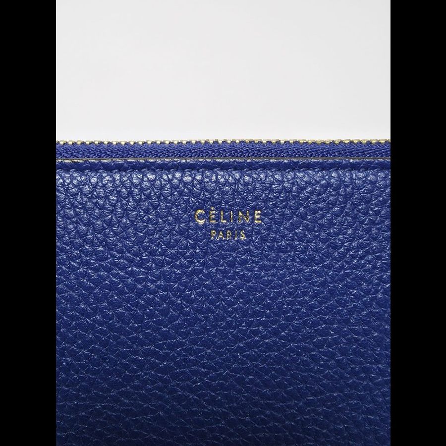 Celine - Large Zipped Multifunction Wallet(未使用品)-12