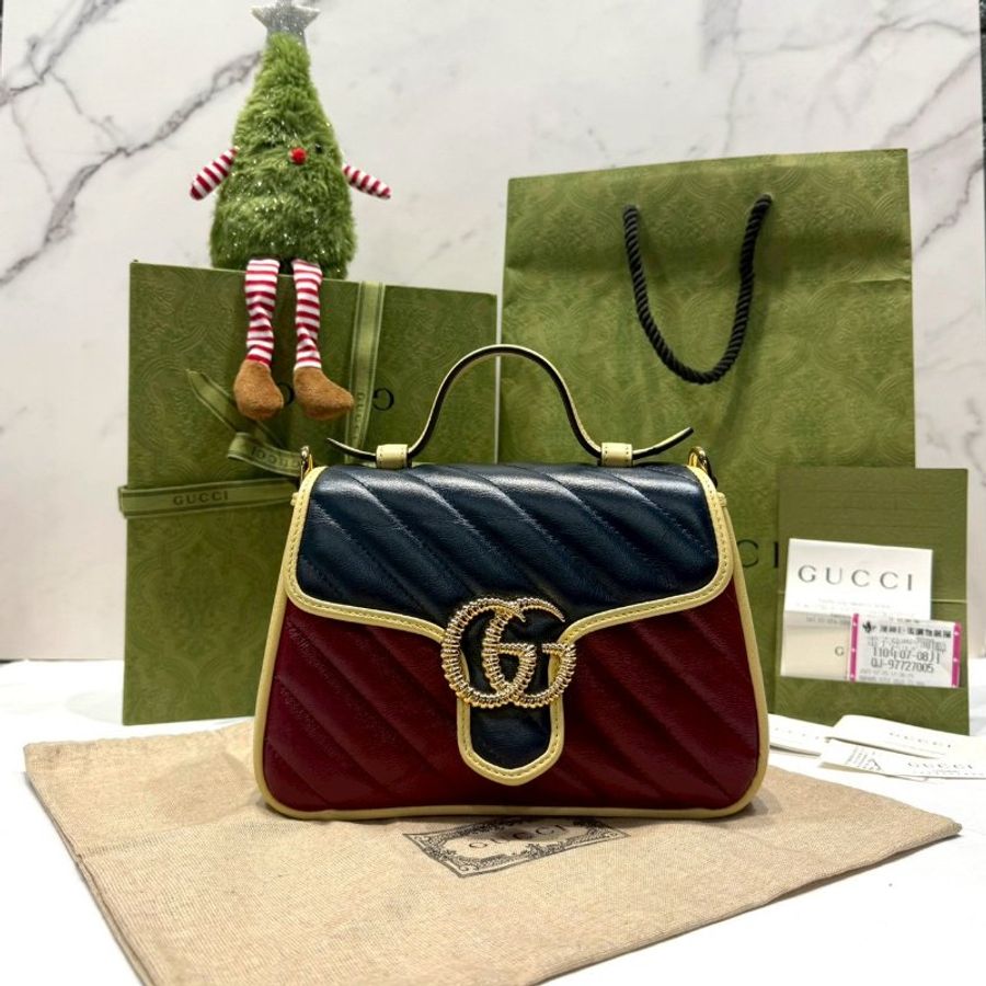 GUCCI GG Marmont系列迷你手提包-0