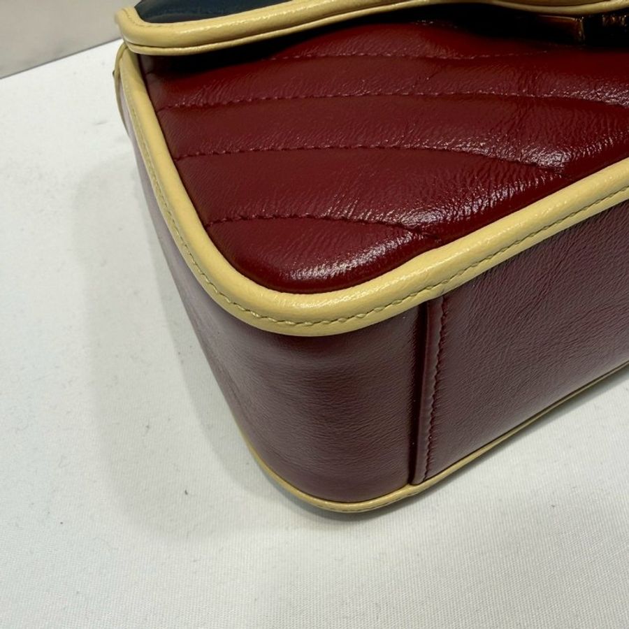 GUCCI GG Marmont系列迷你手提包-7