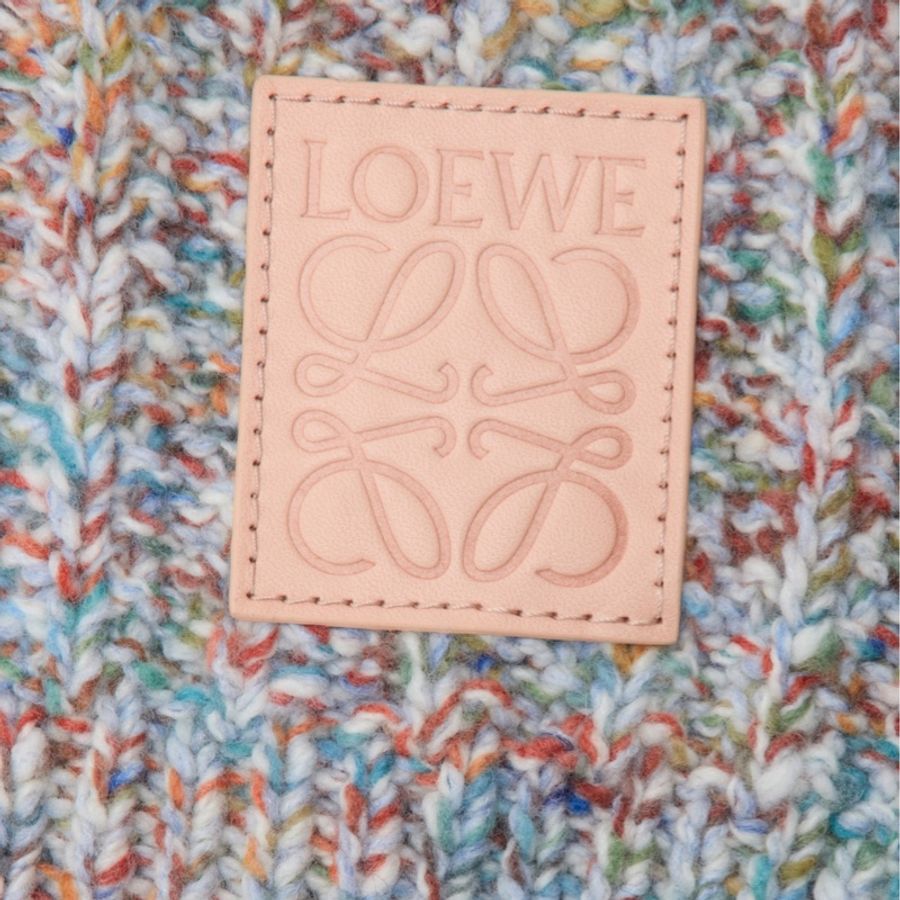 Loewe 女士 羊毛和羊絨混紡圍巾均碼碼180cm*28cm-1