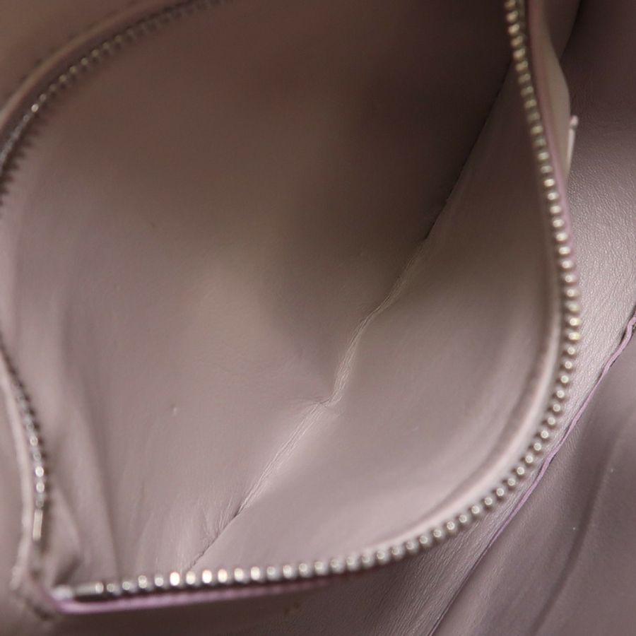 CELINE 牛皮皮革Trotteur銀扣肩背袋-5