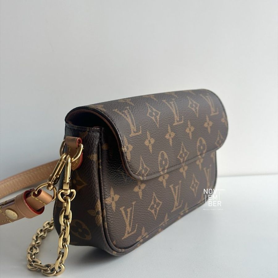 99新🆕 全配有購證🙌🏻 Louis Vuitton LV 路易威登 Ivy WOC 老花-7