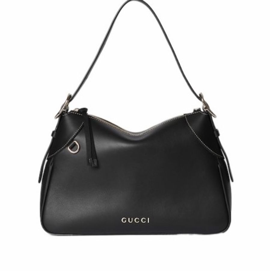 Gucci 女士 GG Emblem中號肩背包均碼碼中號、31.5cm*8cm*21cm-0