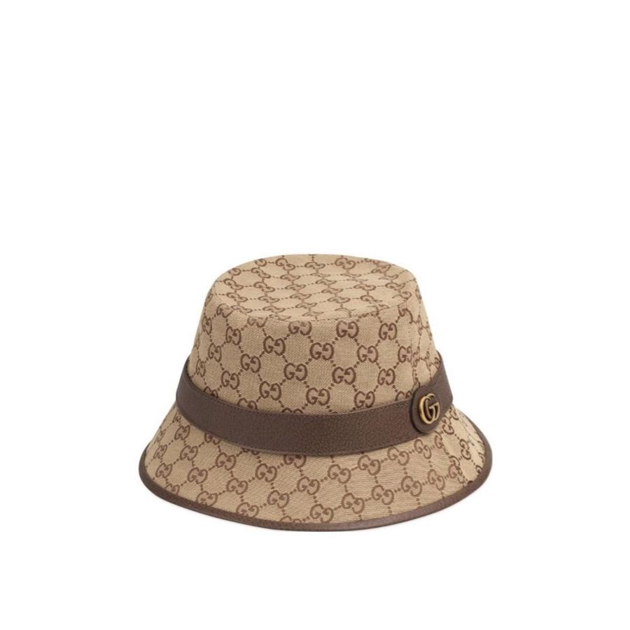 Gucci 男女同款 GG 帆布漁夫帽S M L XL碼-2