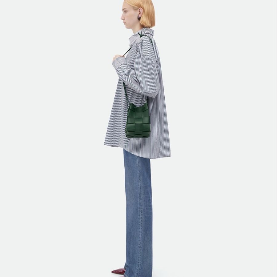 Bottega Veneta 女士 小號Cassette水桶包均碼碼小號、14cm*14cm*18cm-3