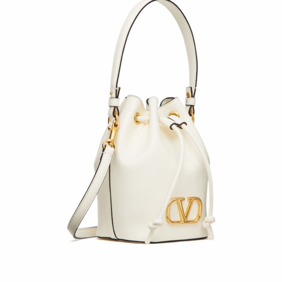 Valentino 女士 VLOGO SIGNATURE迷你水桶包均碼碼MINI、12cm*10cm*18cm-1