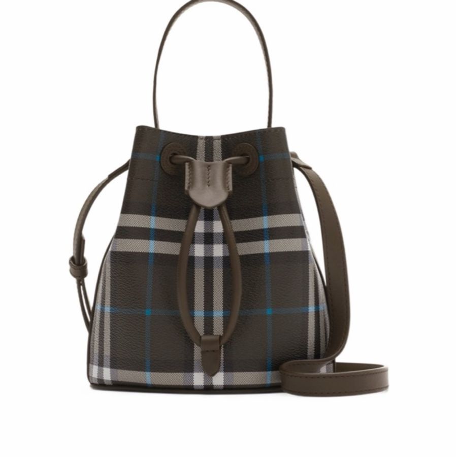 Burberry 女士 格紋水桶包均碼碼16.5cm*11cm*18.5cm-0
