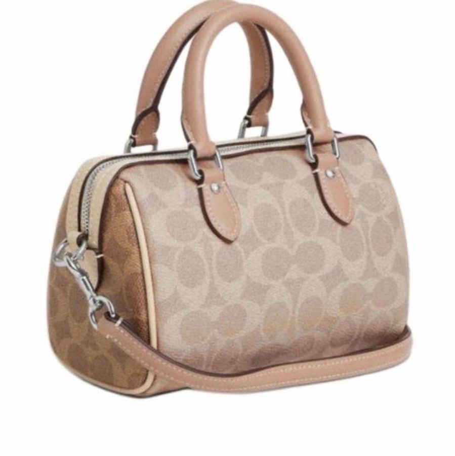 Coach 女士 迷你 Rowan 斜挎包均碼碼17.5cm*10cm*12cm-1