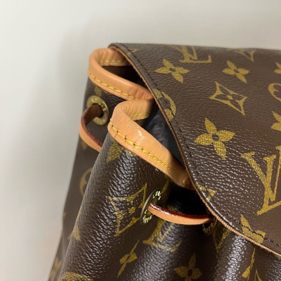 LV Louis Vuitton 二手 老花 後背包-7