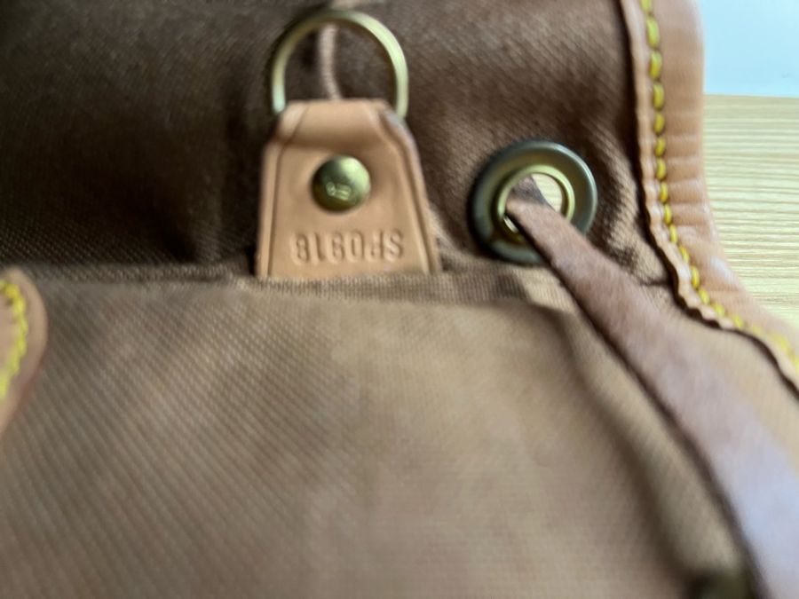 LV Louis Vuitton 二手 老花 後背包-35