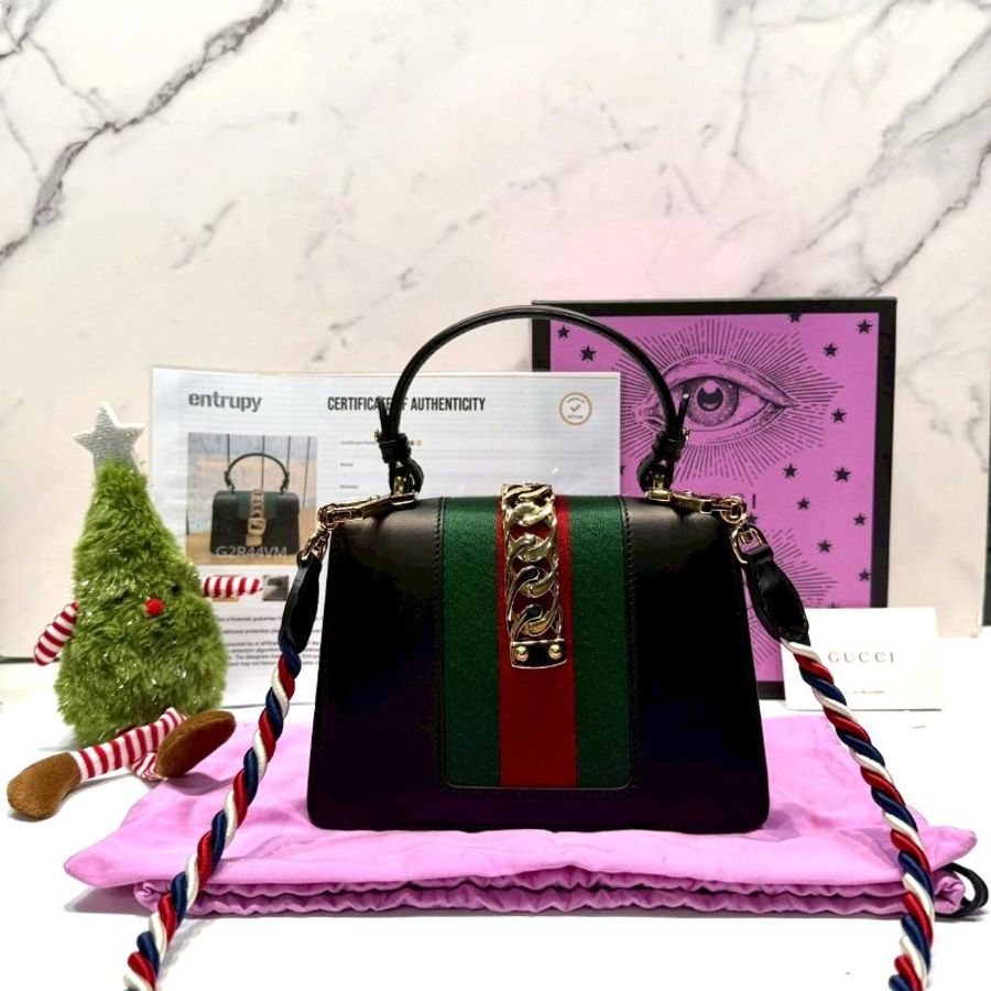 GUCCI Sylvie手提斜背包-1