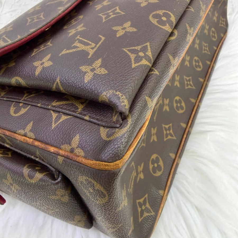 LOUIS VUITTON Monogram Multipli Cite金扣肩背袋-3