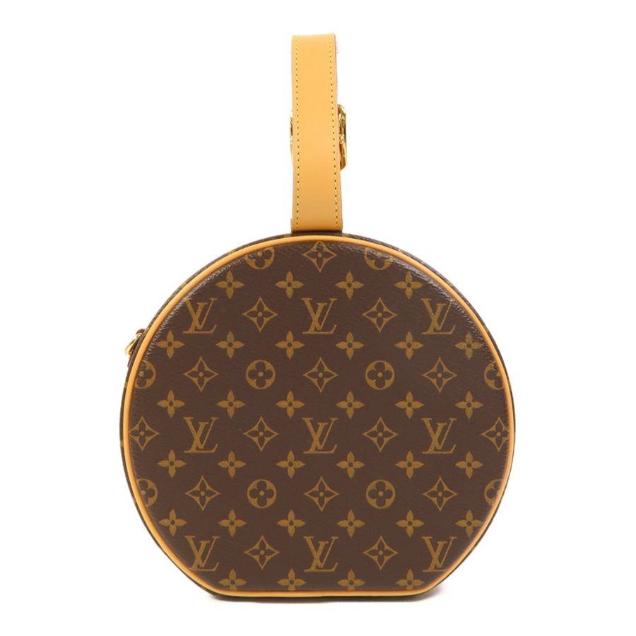 LOUIS VUITTON Monogram Petite Boite Chapeau金扣手挽肩背兩用袋-1