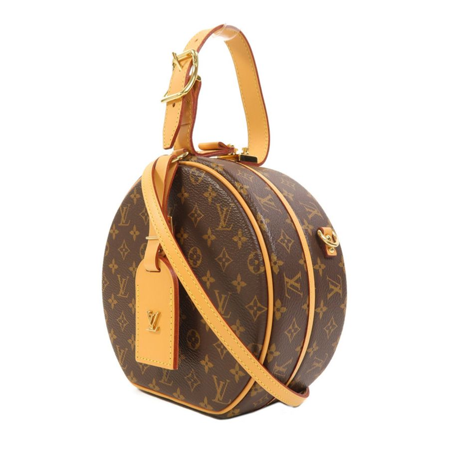 LOUIS VUITTON Monogram Petite Boite Chapeau金扣手挽肩背兩用袋-2