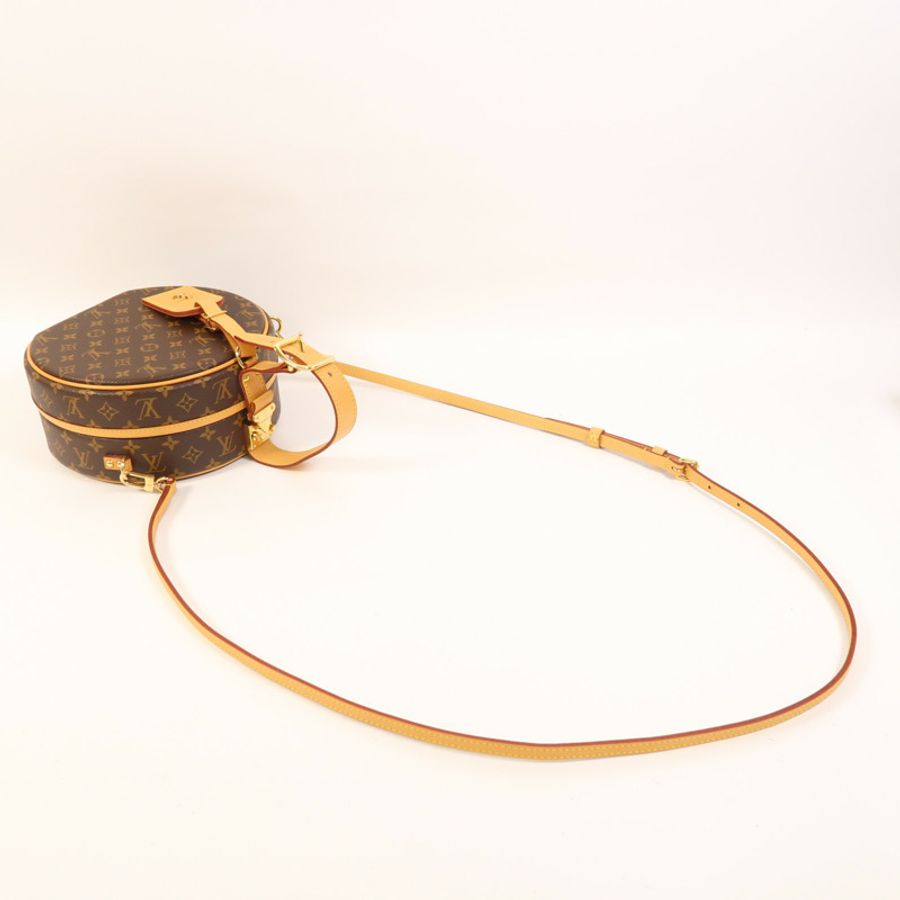 LOUIS VUITTON Monogram Petite Boite Chapeau金扣手挽肩背兩用袋-6