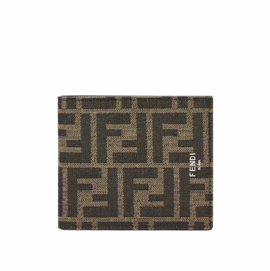 Fendi 男士 雙折錢包均碼碼10.5cm*1.5cm*9.6cm-0