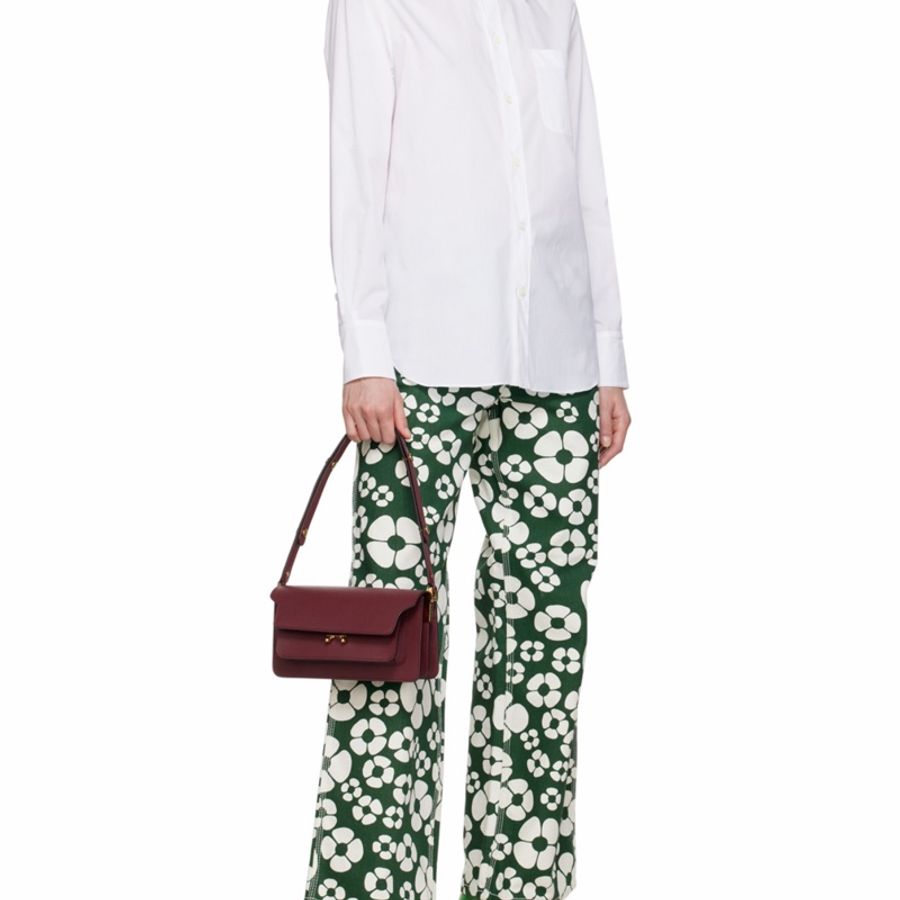 Marni 女士 TRUNK徽標單肩包均碼碼22.5cm*10cm*12.5cm-3