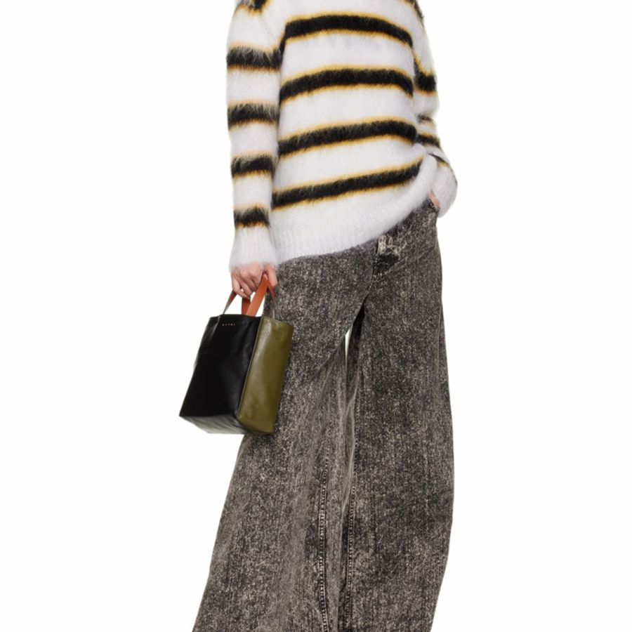 Marni 女士 迷你MUSEO徽標單肩包均碼碼MINI、20cm*10cm*22cm-5