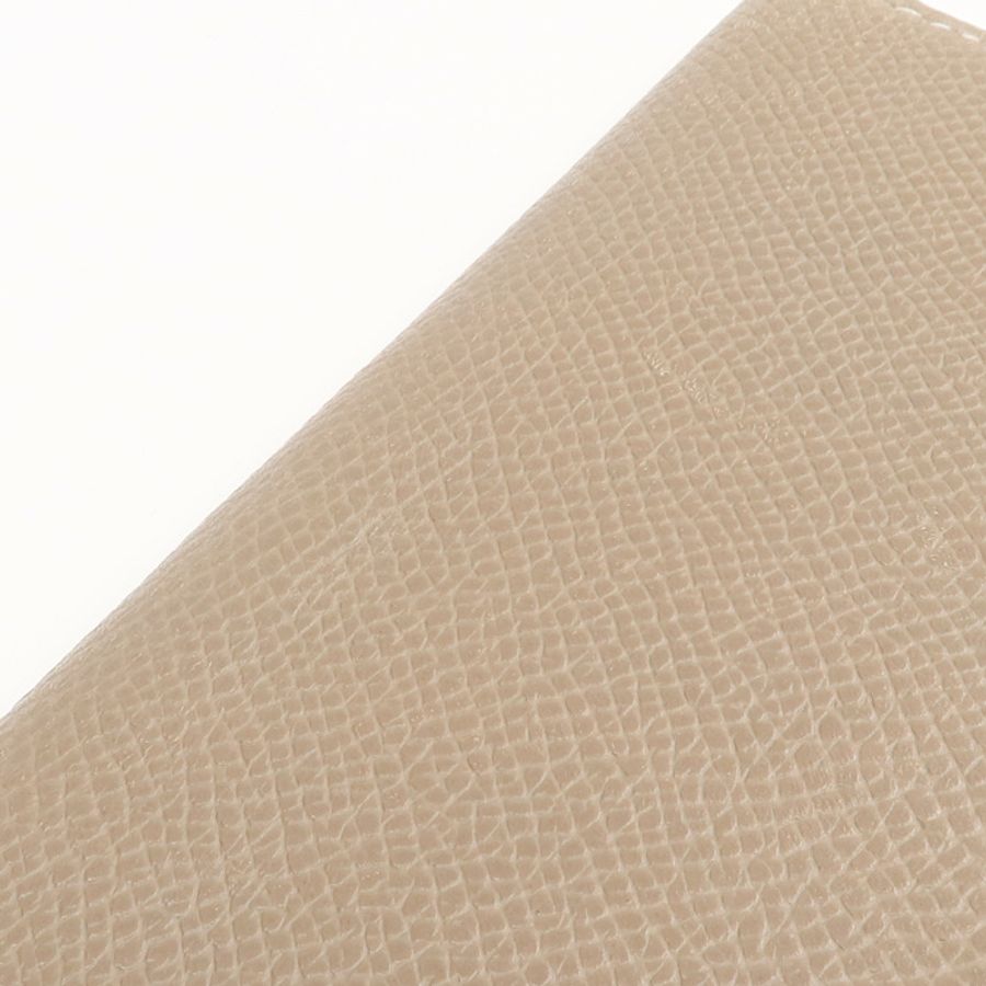 HERMES Epsom皮革Bearn Long Wallet銀扣長錢包Etoupe-18