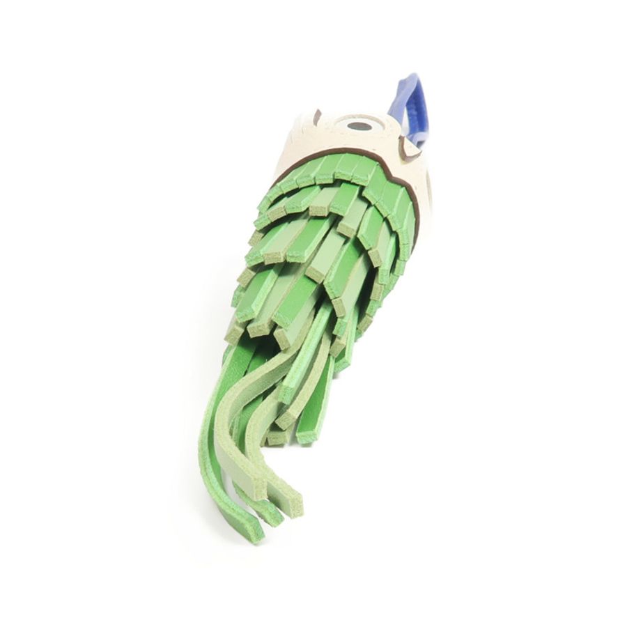 HERMES Milo皮革/Swift皮革Chouette Charm掛飾-1