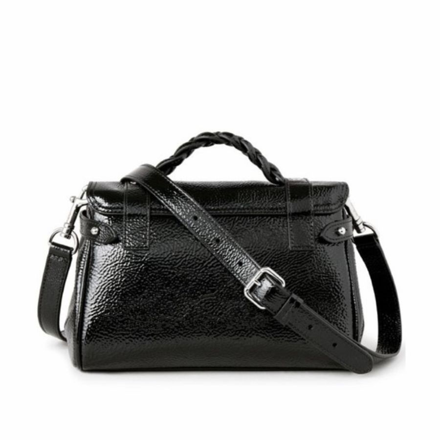 Mulberry 女士 黑色徽標單肩包均碼碼22 X 10 X 17 CM-4