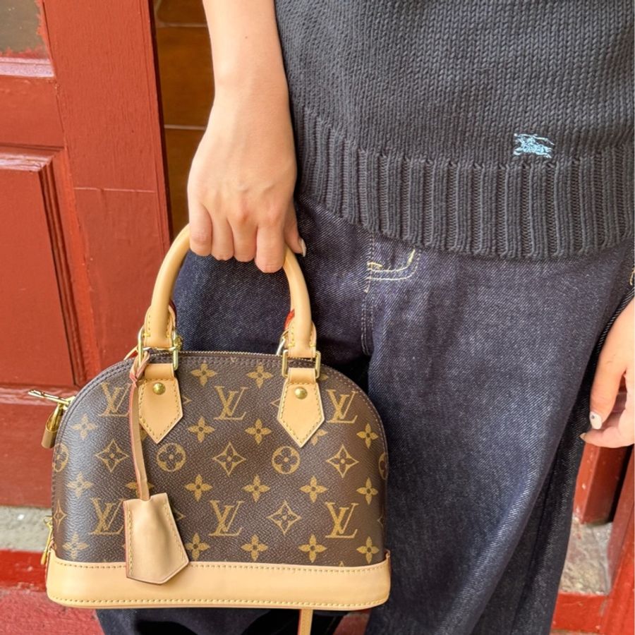 【97新 ✨ 全網最低價！】Louis Vuitton Alma BB 貝殼包 小號-3