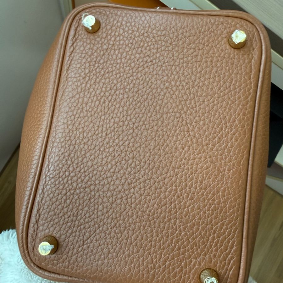 已售出 Hermes Picotin 18金棕金 U-7