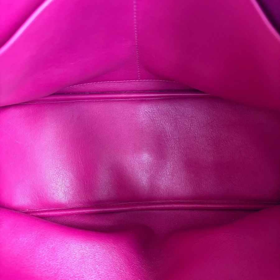Dior 黑金vip全皮手提紫色內里 31*22*12 98新配件子袋塵袋肩帶-2