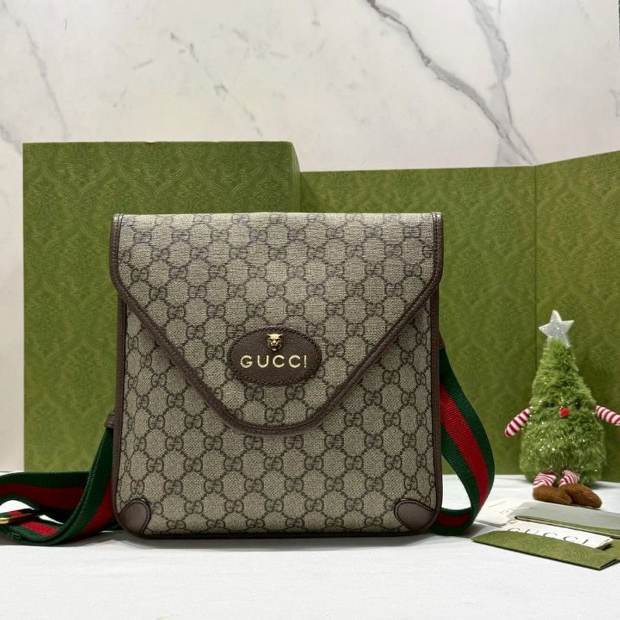 GUCCI Neo Vintage GG中型郵差包-0