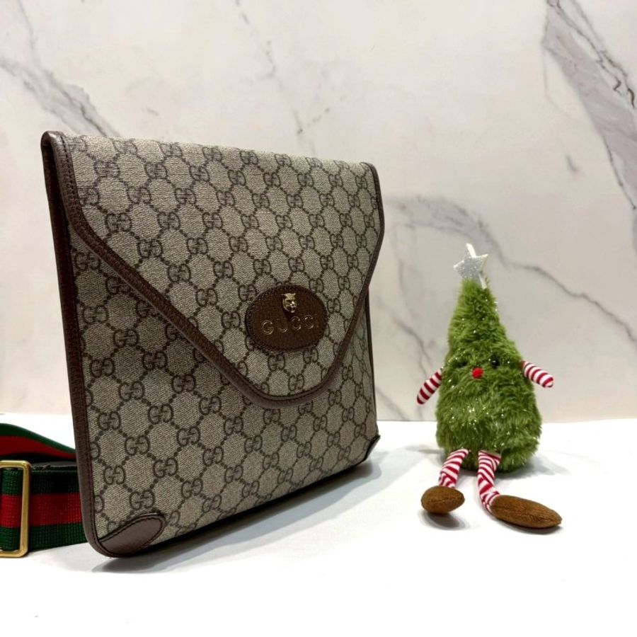 GUCCI Neo Vintage GG中型郵差包-2