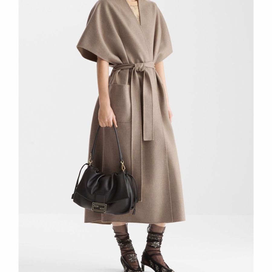 Fendi 女士 Mamma Baguette 大號單肩包均碼碼大號、31.5cm*12cm*22cm-3