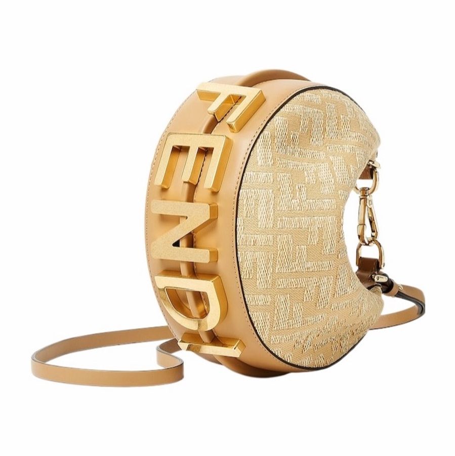 Fendi 女士 Fendigraphy 迷你單肩包均碼碼MINI、20cm*7.5cm*13cm-1