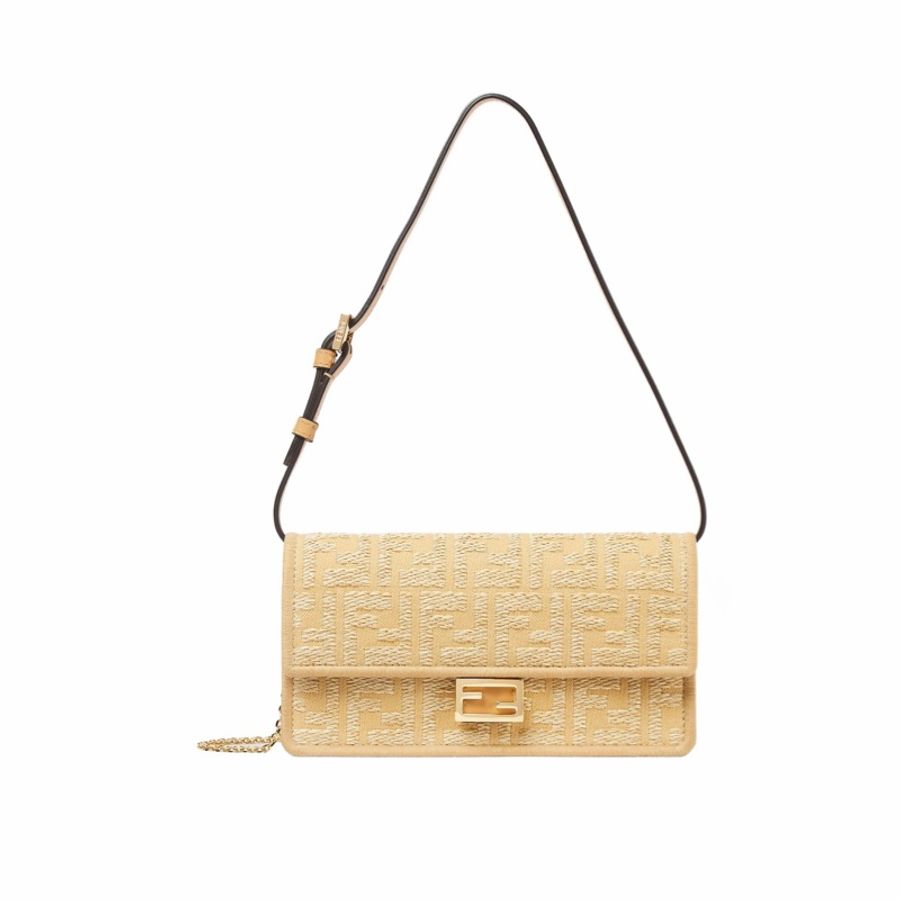Fendi 女士 Baguette 鏈條長方形WOC包均碼碼21cm*5cm*11.5cm-0
