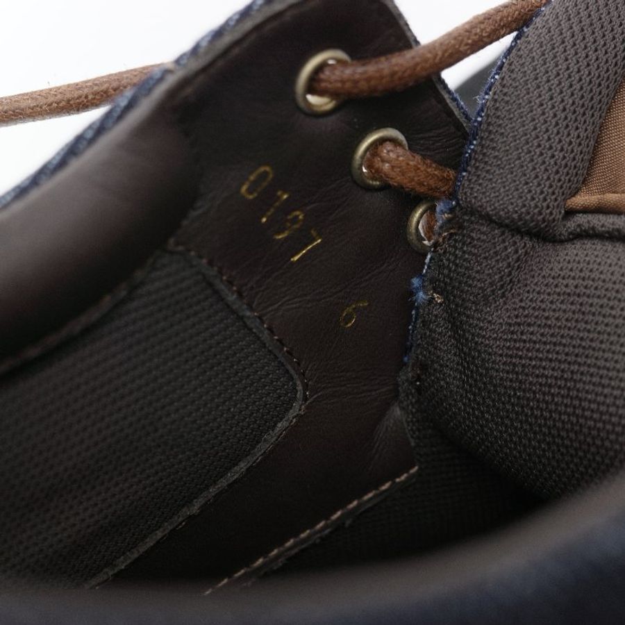 Louis Vuitton 路易威登 LV 丹寧藍 帆船鞋 牛仔休閒鞋 25cm-12
